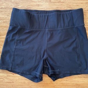 Black Spandex Shorts